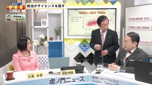 医療に関して またまた武田邦彦教授が根拠のないトンデモ話を拡散 院長ブログ 五本木クリニック